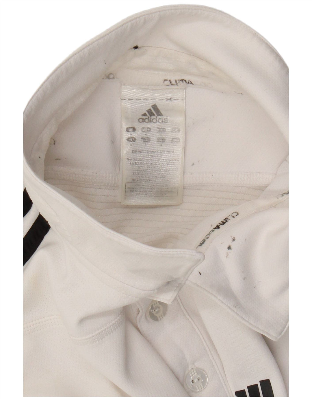 Adidas Herre Climacool Polo Shirt Lille hvid polyester