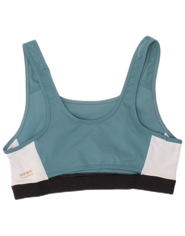Arena Womens Graphic Sport Bra Top Small Blue Colourblock Sports