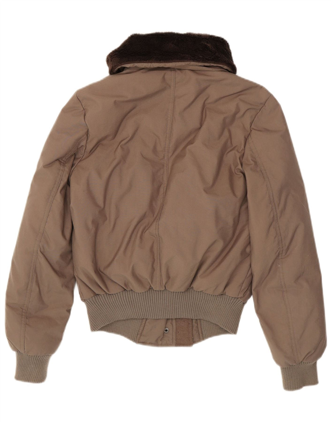 Gas polstret jakke til kvinder EU 40 Medium brun polyamid