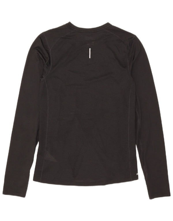 Nike Herre Dri Fit Top Langærmet Lille Sort Polyester