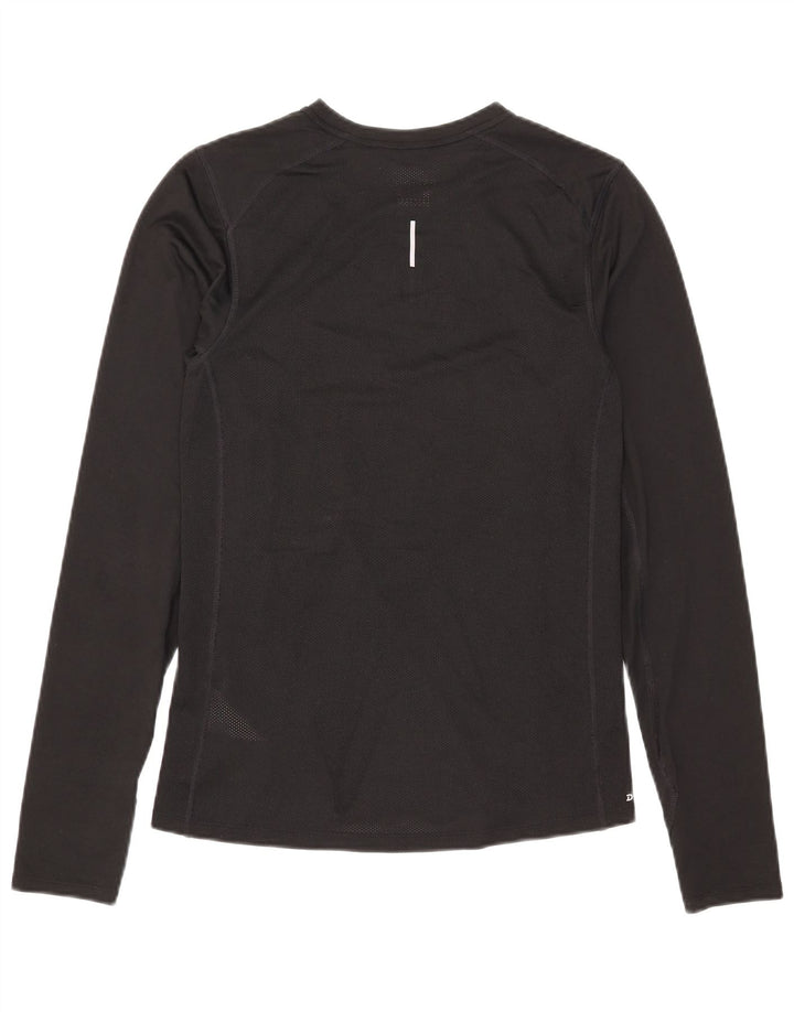 Nike Herre Dri Fit Top Langærmet Lille Sort Polyester