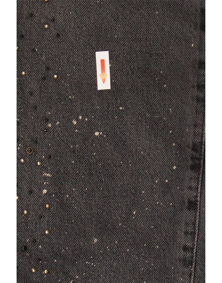 ZARA Straight Jeans til kvinder EU 40 Medium W30 L29 Grå