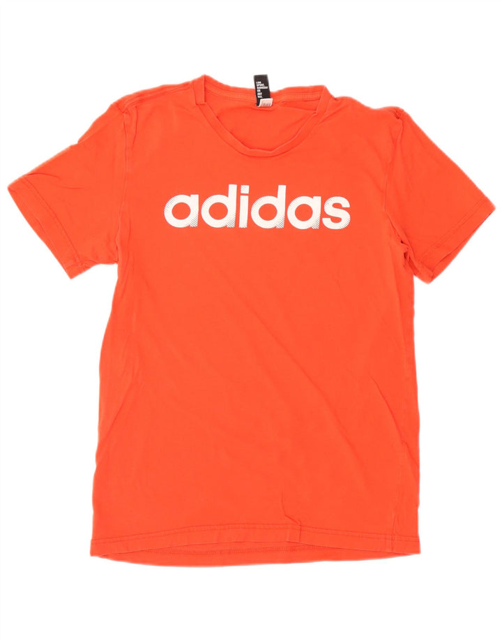 Adidas Herre grafisk T-shirt Top Lille Orange