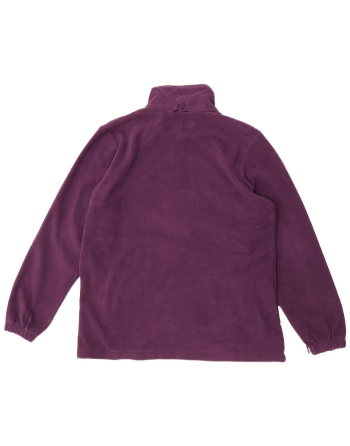 Mountain Essentials Fleecejakke til kvinder UK 12 Medium Lilla Polyester