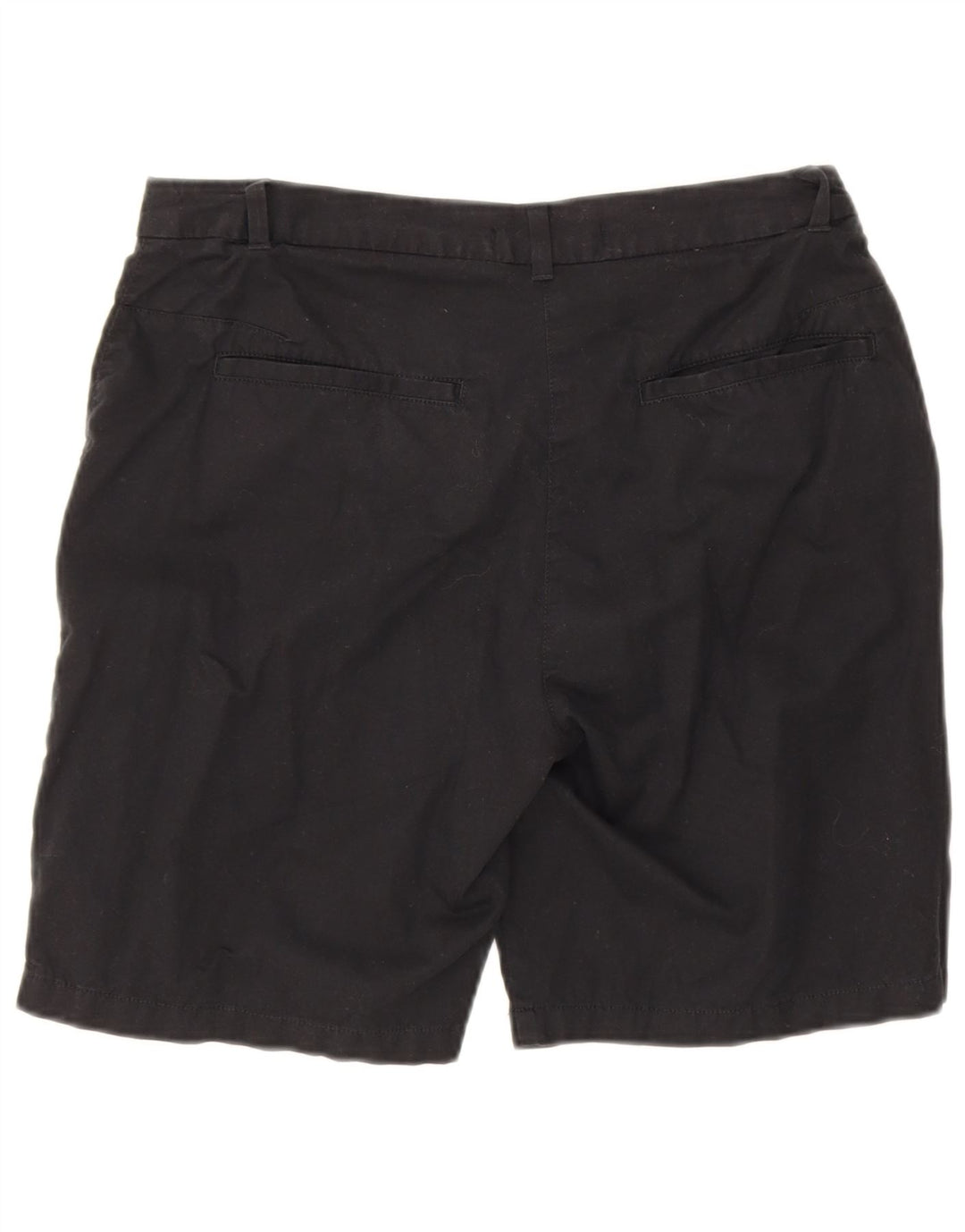 Marks & Spencer Chino Shorts til kvinder UK 10 Small W30 Black Bomuld