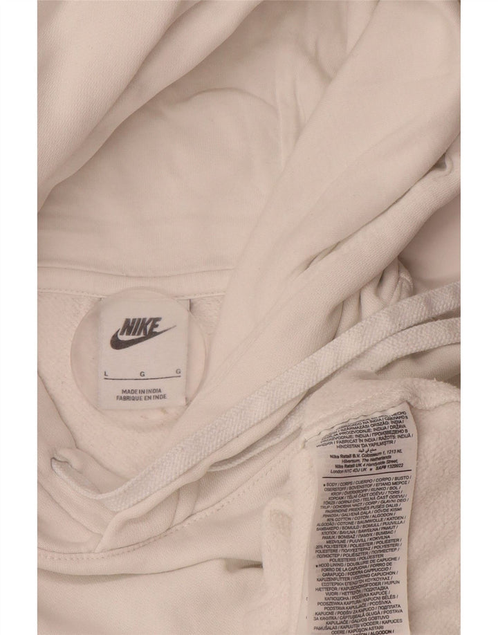 Nike hættetrøje til mænd, stor hvid bomuld