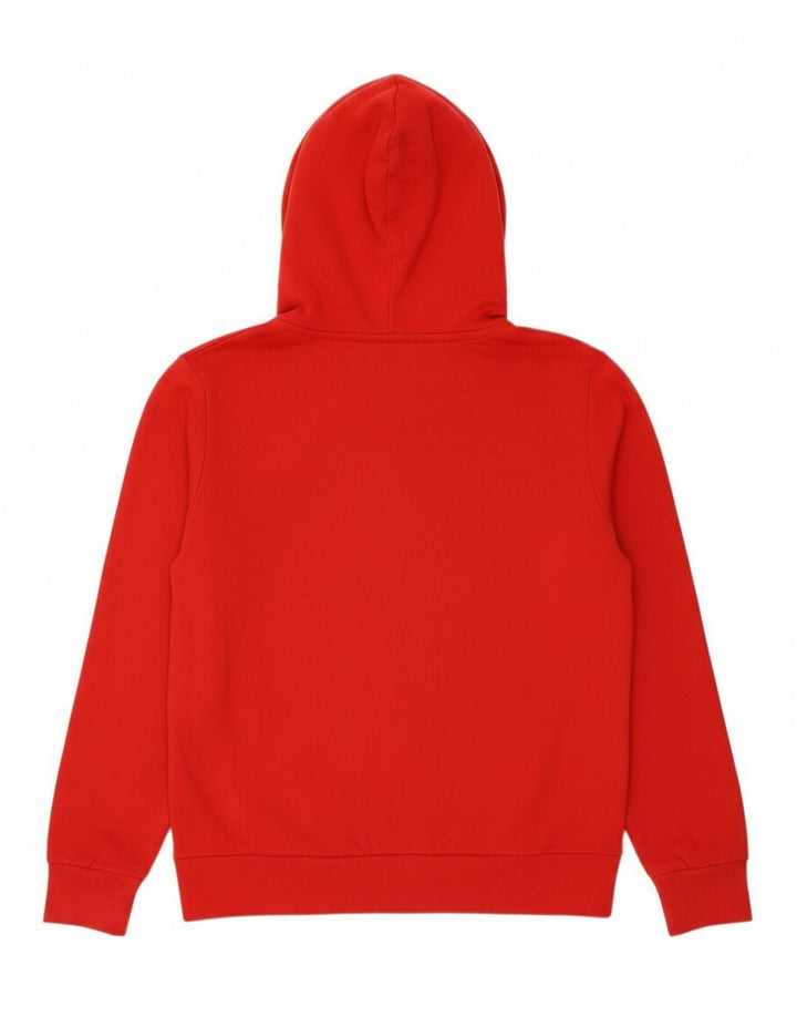 LEVI'S Mens Graphic Hoodie Jumper Large Red Cotton