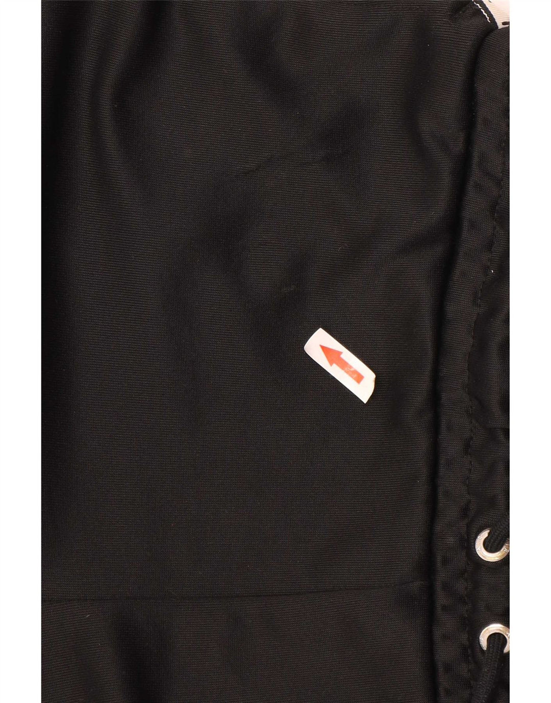 Nike grafiske sportsshorts til kvinder UK 14 Medium Sort Colourblock Polyester