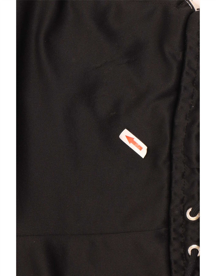 Nike grafiske sportsshorts til kvinder UK 14 Medium Sort Colourblock Polyester
