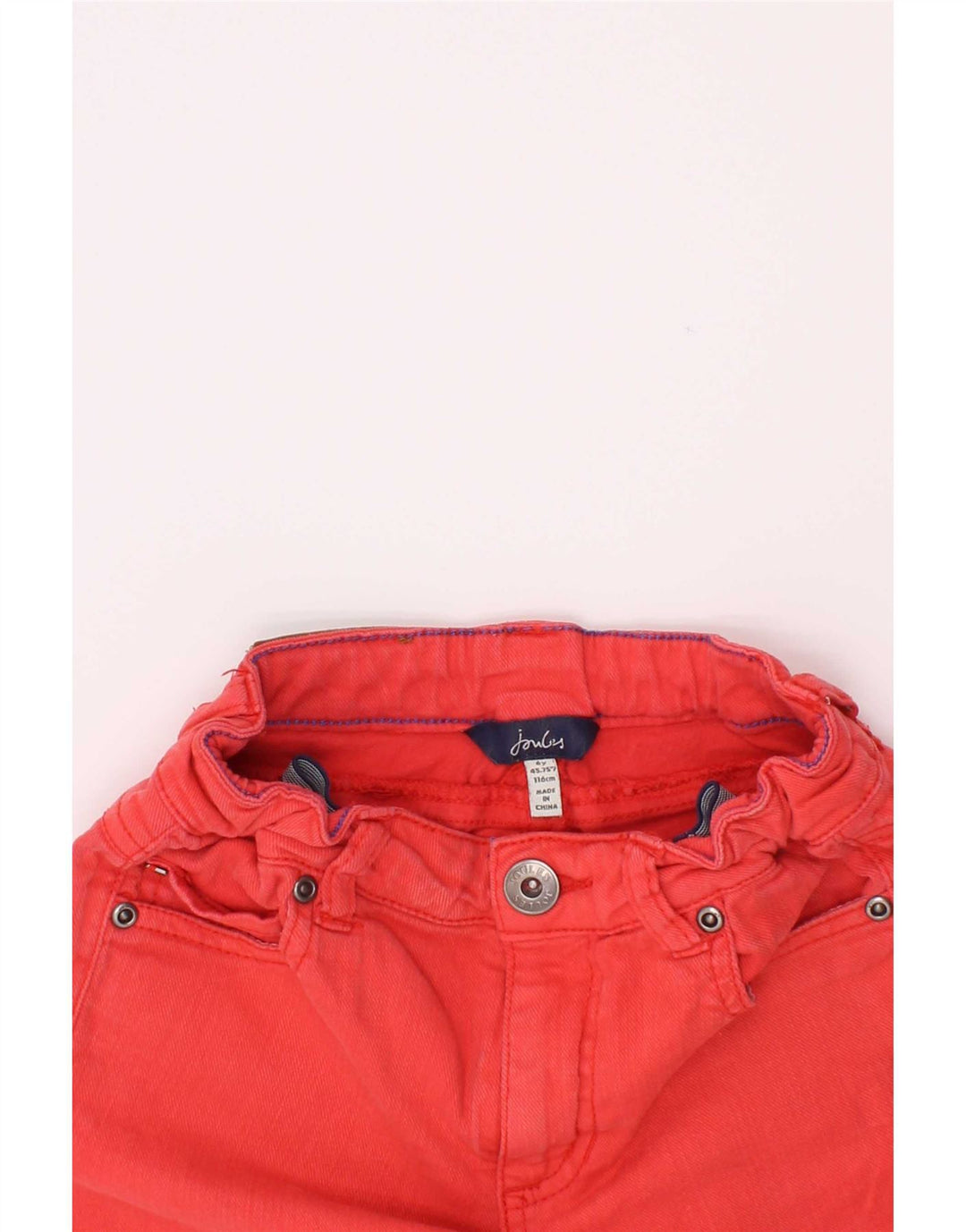 Joules Boys Casual Shorts 5-6 år W22 Rød