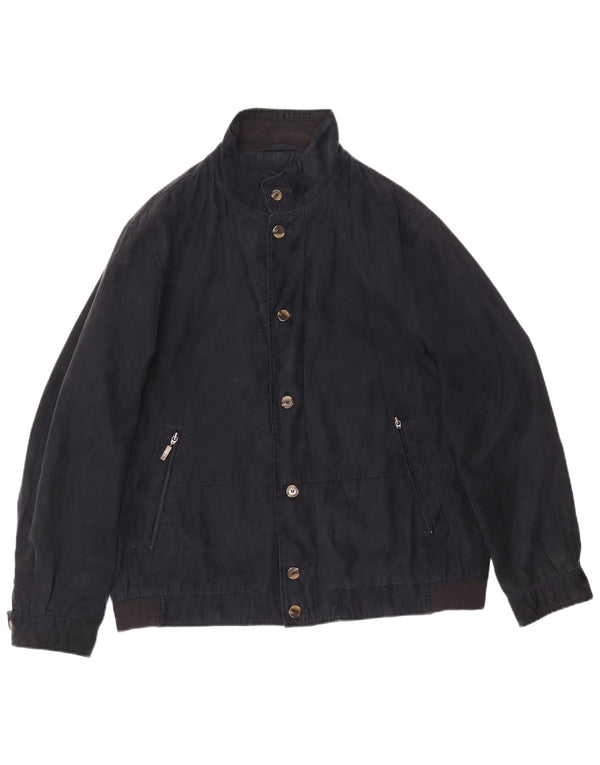 Bugatti Herre Bomber Jacket UK 42 XL Navy Blue