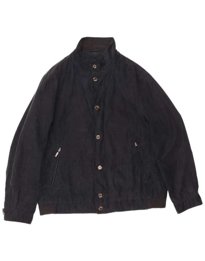 Bugatti Herre Bomber Jacket UK 42 XL Navy Blue