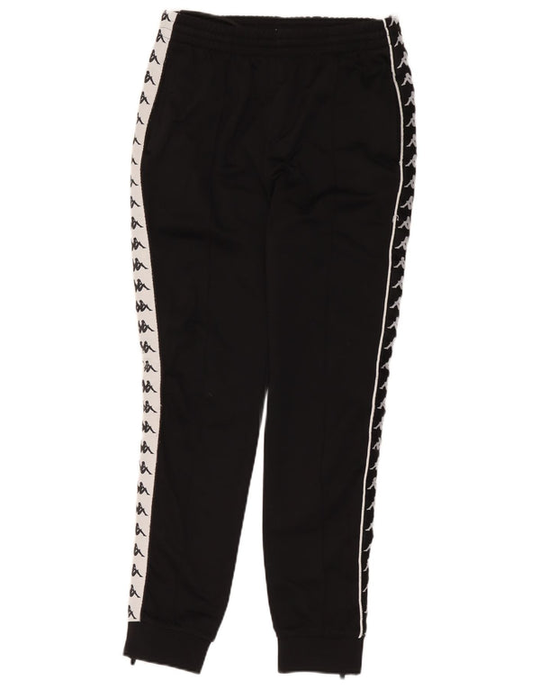 Kappa træningsdragt til kvinder Joggers UK 10 Small Black Colourblock