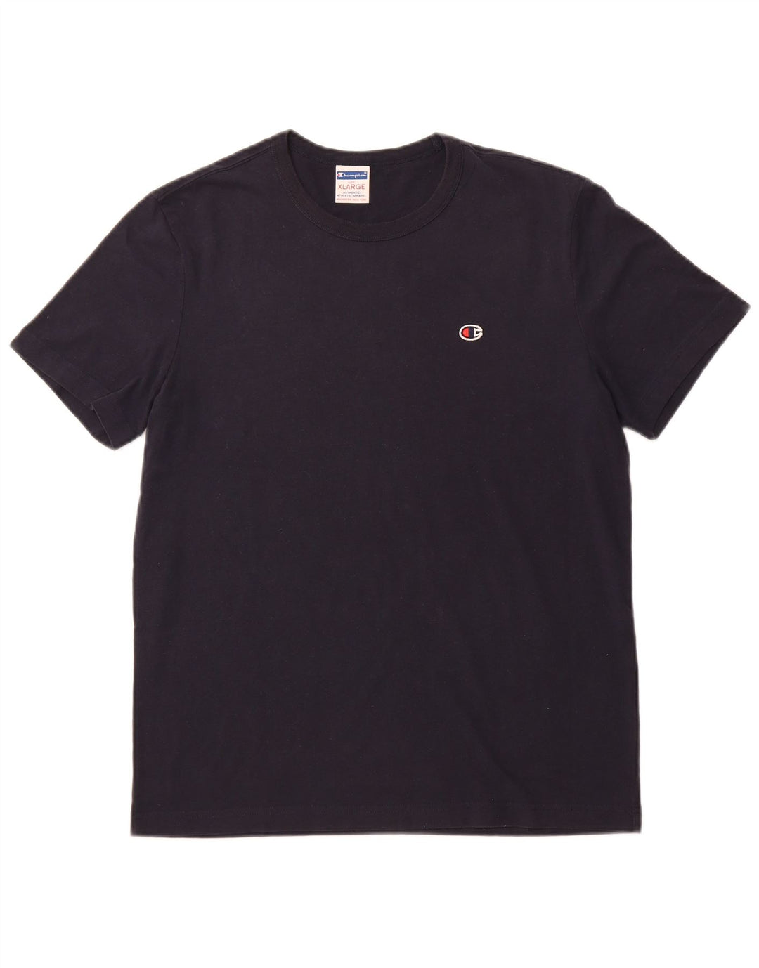 CHAMPION Herre T-Shirt Top XL Marineblå