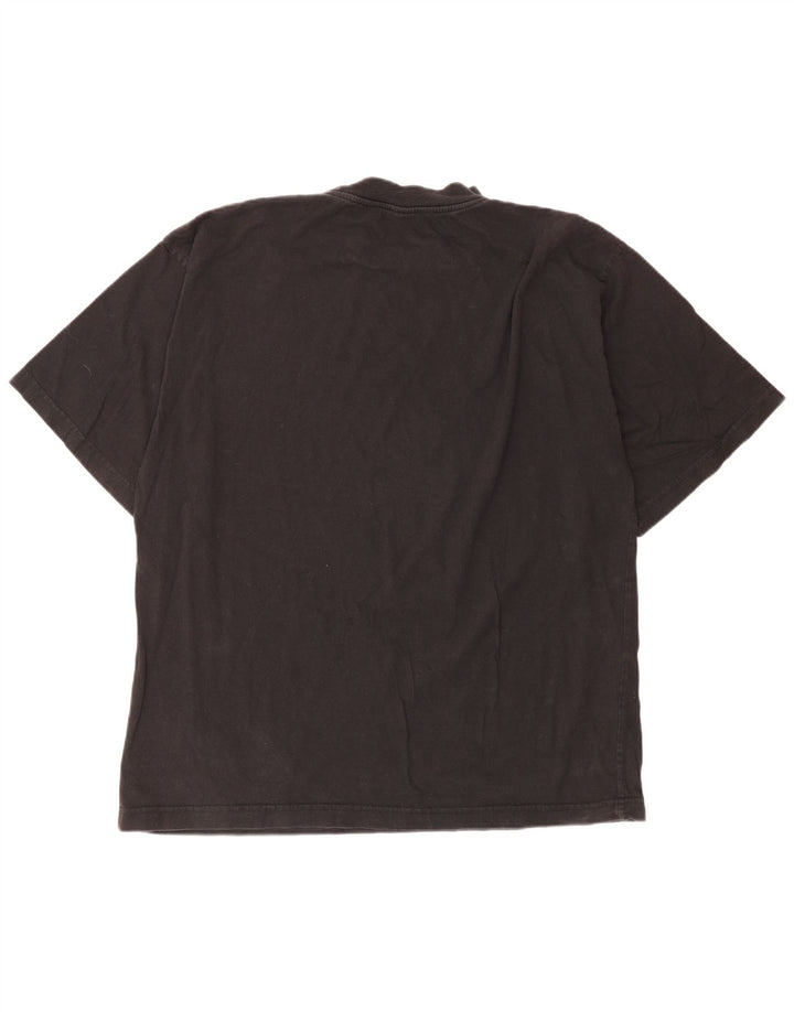 Adidas Herre T-Shirt Top XL Sort Bomuld