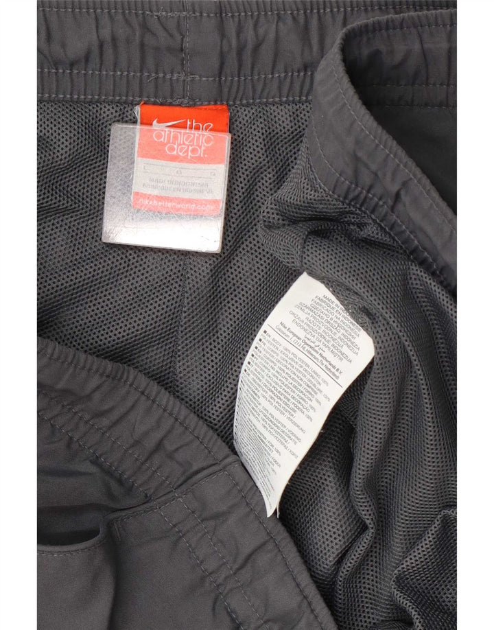 Nike Herre Bermuda Sportshorts Large Grå Polyester