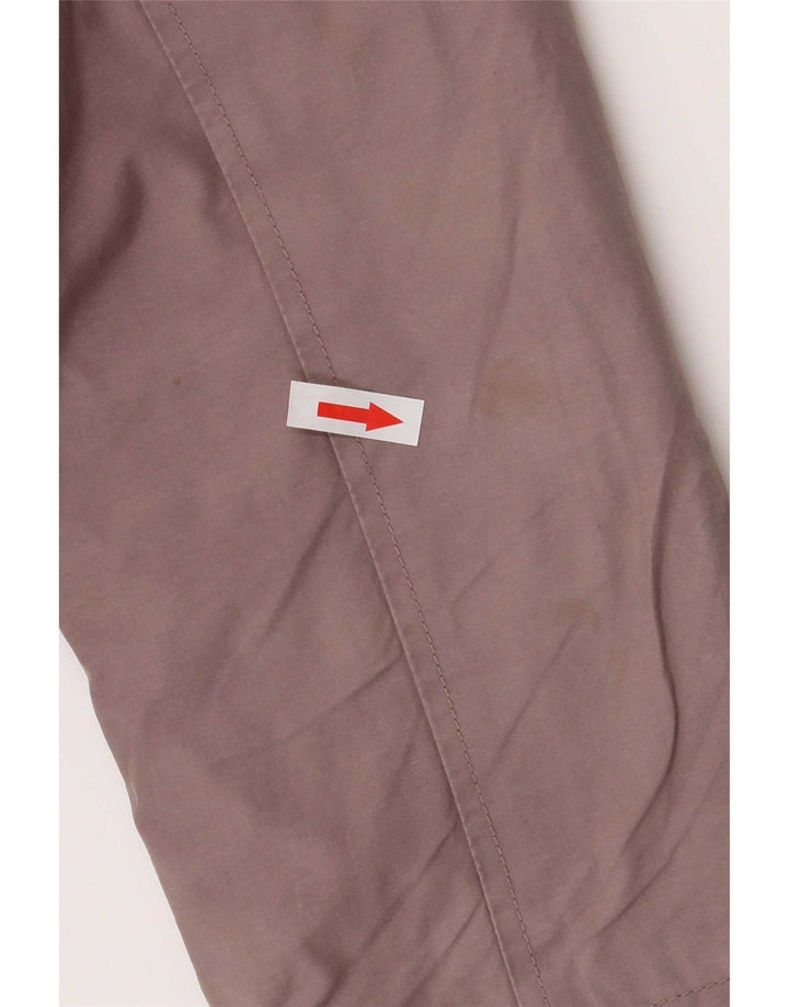 Firetrap Womens Bomber Jacket UK 10 Small Grå Bomuld