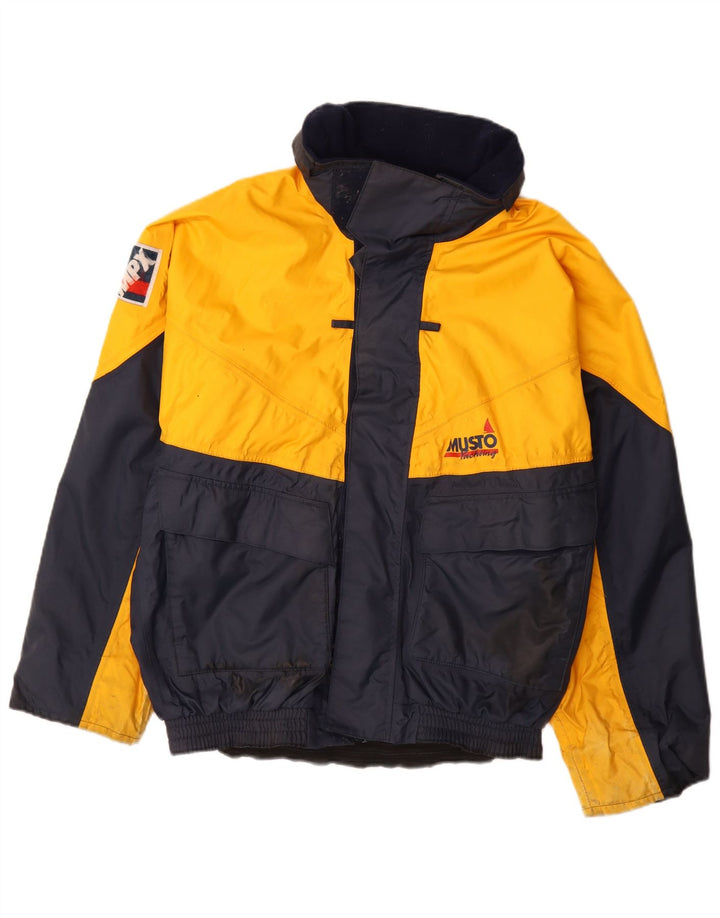 Musto Herre Skijakke UK 40 Stor Gul Colourblock Nylon