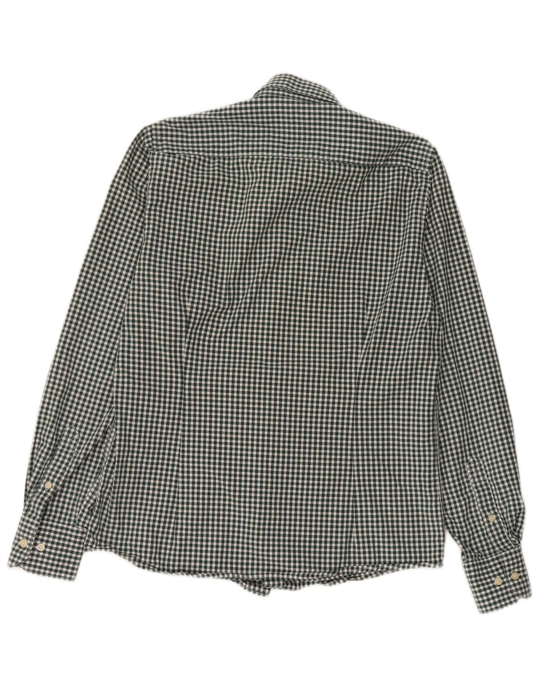 Barbour herre skræddersyet pasform skjorte lille grøn Gingham bomuld