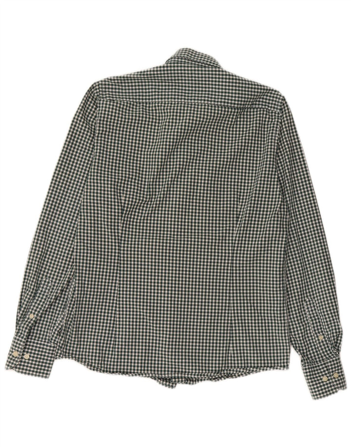 Barbour herre skræddersyet pasform skjorte lille grøn Gingham bomuld