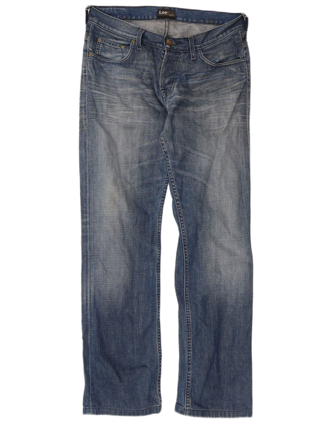 Lee Straight Jeans til mænd W32 L31 Blå