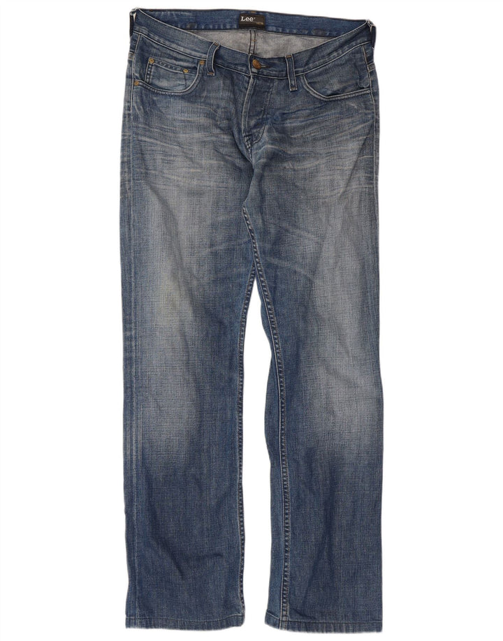 Lee Straight Jeans til mænd W32 L31 Blå