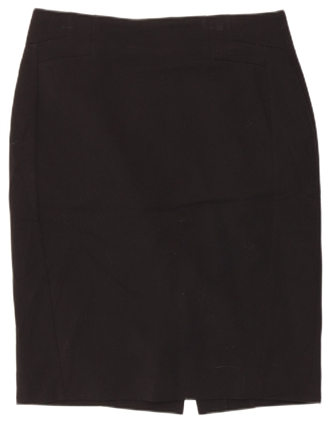 Marks & Spencer Pencil Nederdel til kvinder UK 12 Medium W32 Sort Polyester