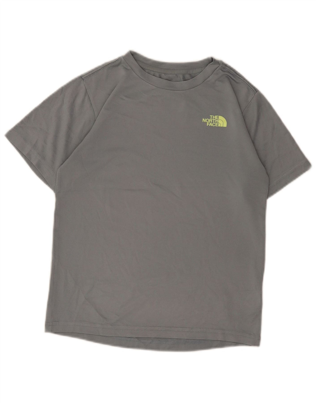The North Face Boys T-Shirt Top 9-10 år Medium Grå Polyester