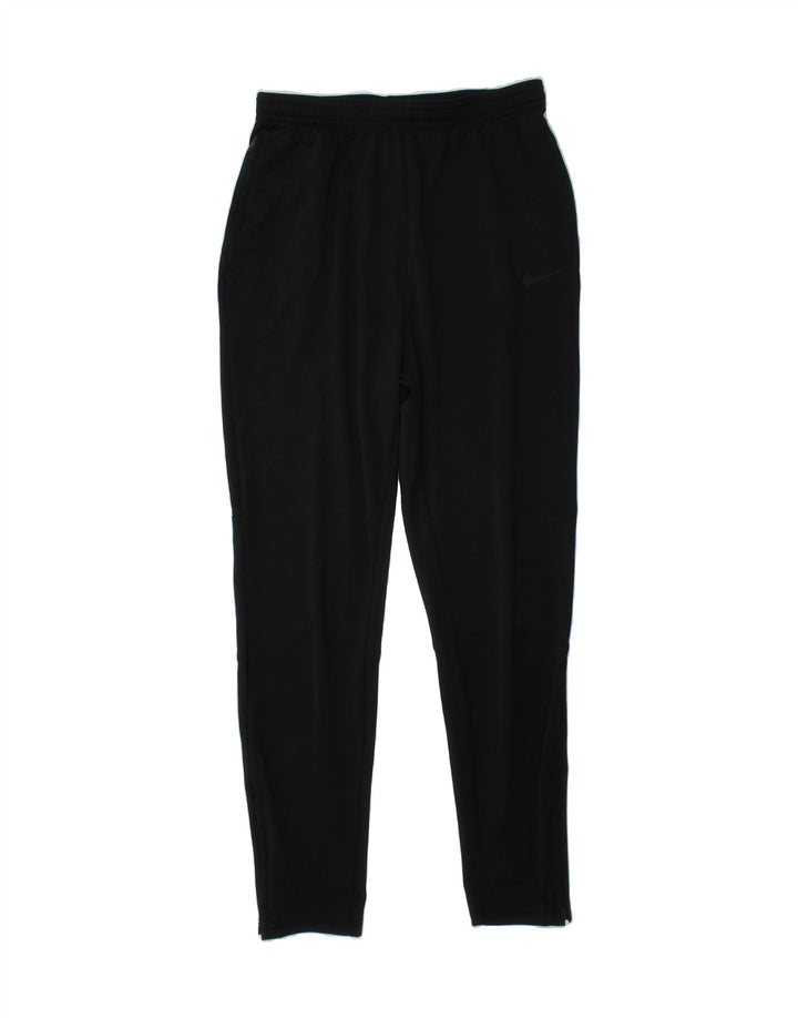 ADIDAS Boys Dri Fit Tracksuit Trousers 13-14 Years XL  Black Polyester Vintage Adidas and Second-Hand Adidas from Messina Hembry 