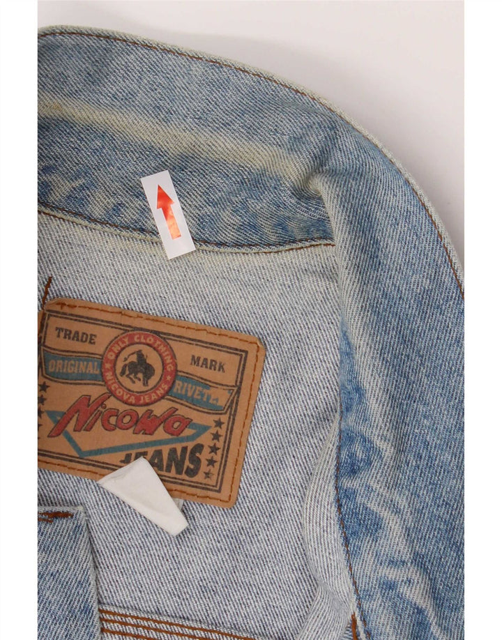 Nicowa Herre denimjakke UK 38 Medium Blue