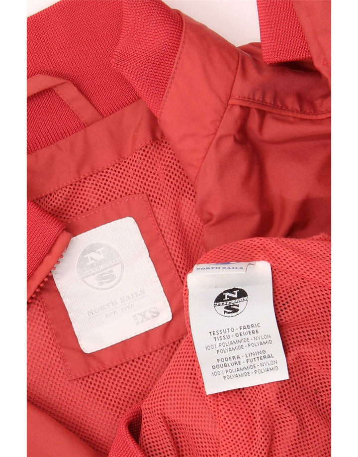 North Sails Herre Bomber Jacket UK 34 XS Rød Polyamid