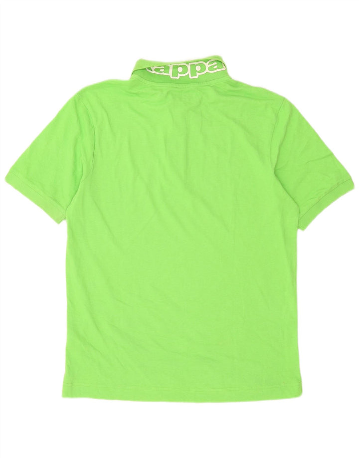Kappa herre poloshirt mellemgrøn bomuld