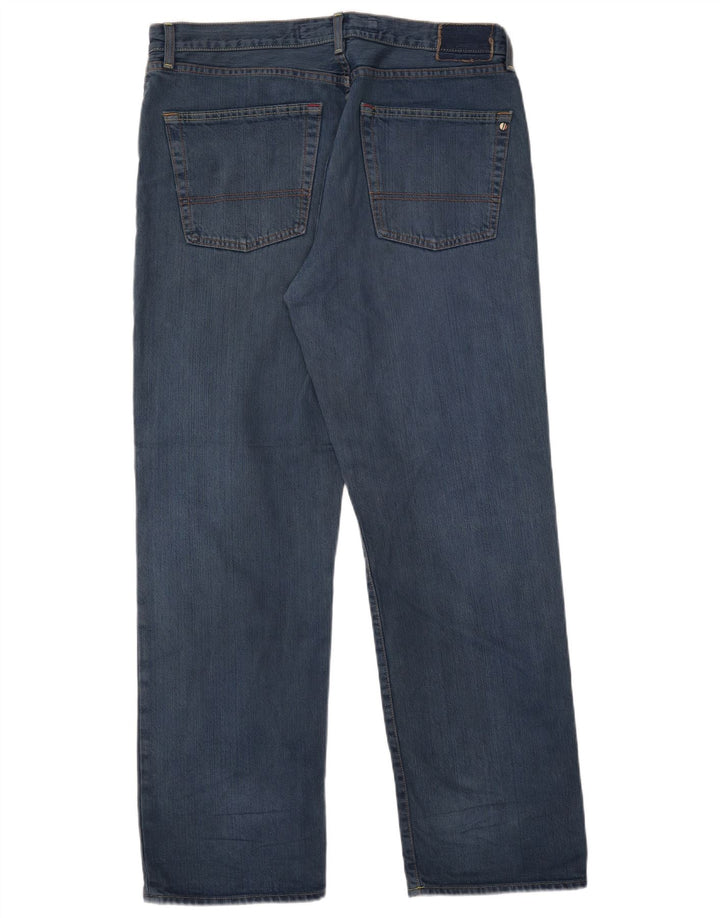 Ben Sherman Straight Jeans til mænd W36 L32 blå bomuld