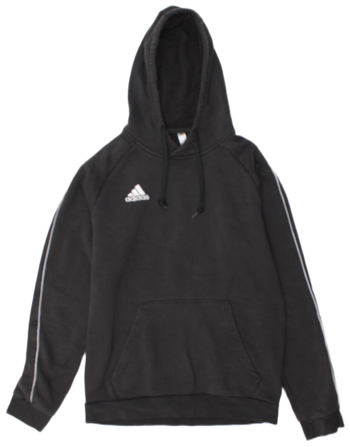 Adidas Herre hættetrøje Jumper Medium Sort Bomuld
