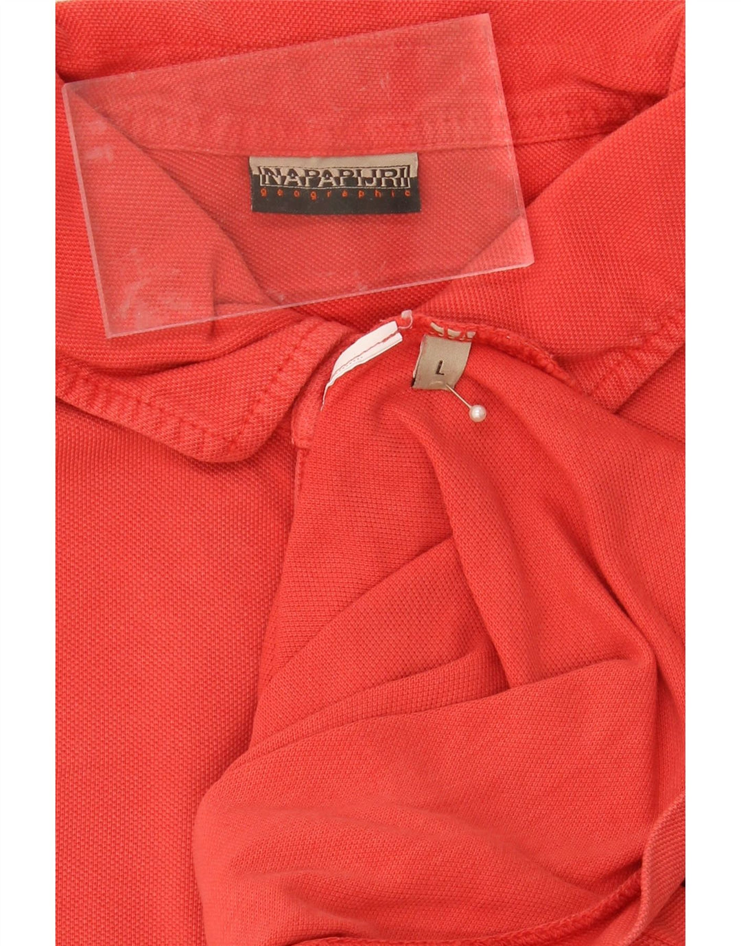 NAPAPIJRI Mens Polo Shirt Large Red Vintage Napapijri and Second-Hand Napapijri from Messina Hembry 