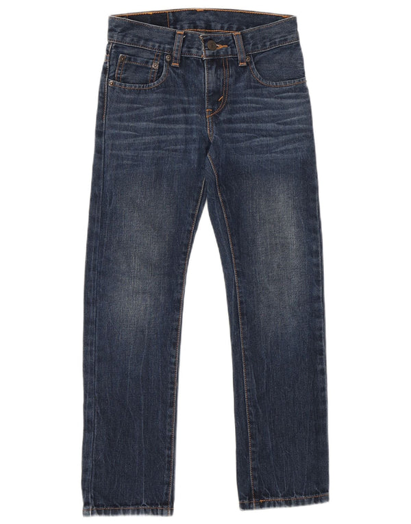Levi's Boys 510 Skinny Jeans 7-8 år W24 L22 blå bomuld