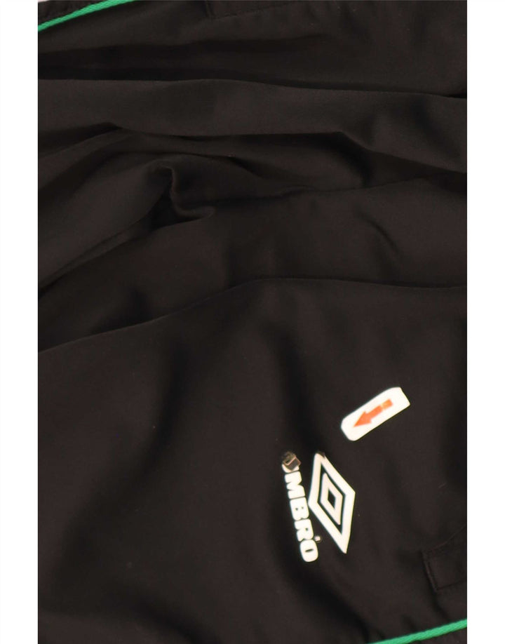 Umbro Herre grafisk træningsdragt Bukser Large Black Colourblock Polyester