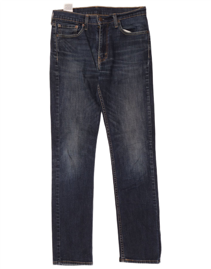 Levi's Herre 511 Slim Jeans SLIW32 L34 Blå Bomuld
