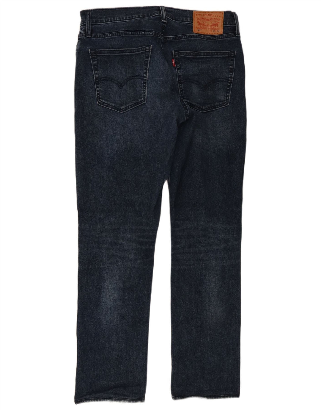 Levi's Herre 541 tilspidsede jeans W32 L30 Marineblå bomuld