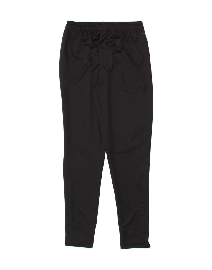 ADIDAS Boys Tracksuit Trousers 13-14 Years  Black Polyester Vintage Adidas and Second-Hand Adidas from Messina Hembry 