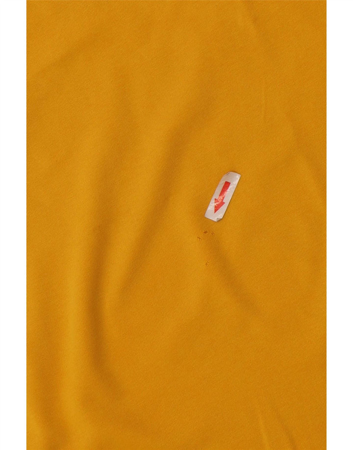 Asics Herre T-Shirt Top XL Gul Bomuld