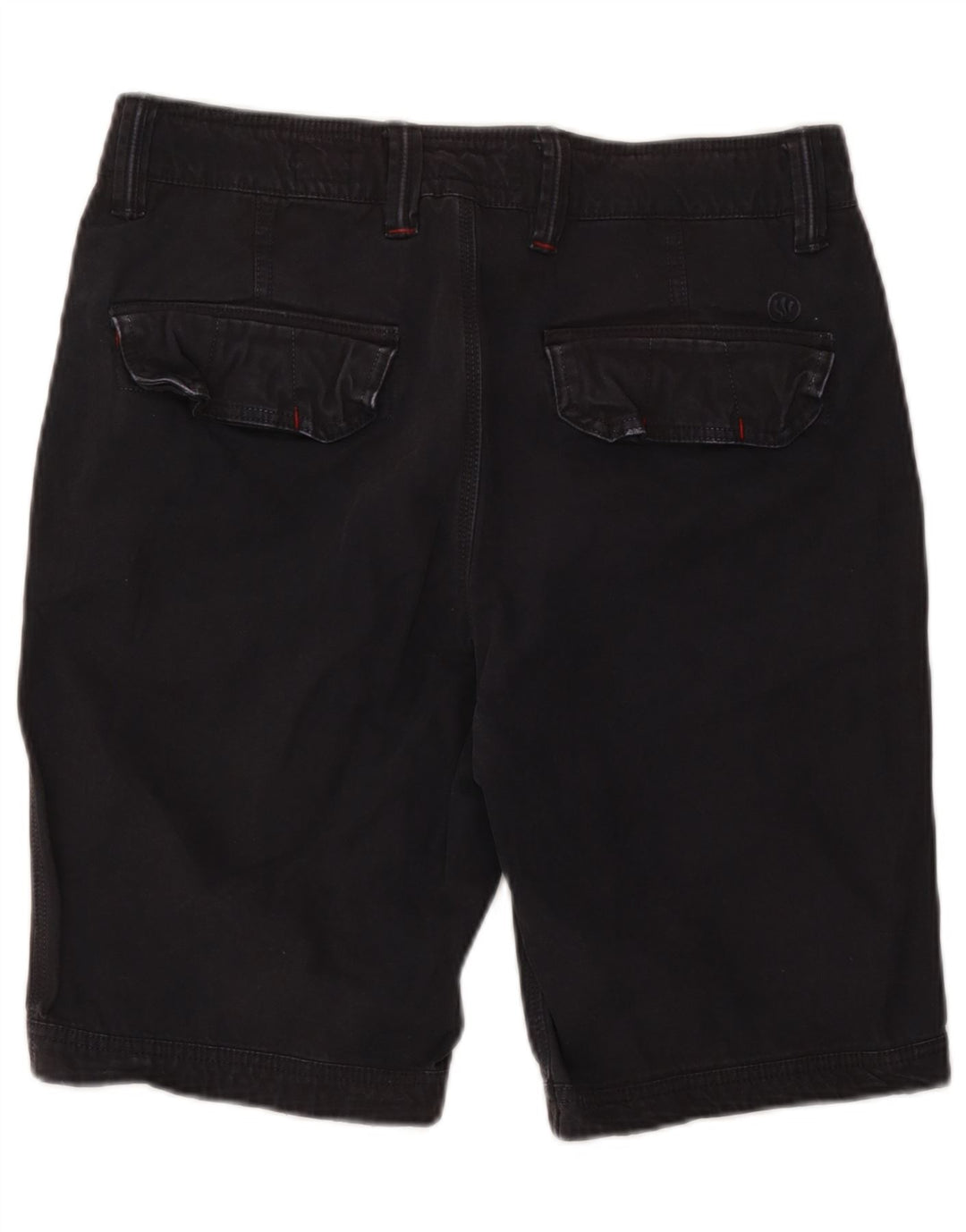 Fat Face Herre Chino Shorts W34 Stor Sort Bomuld