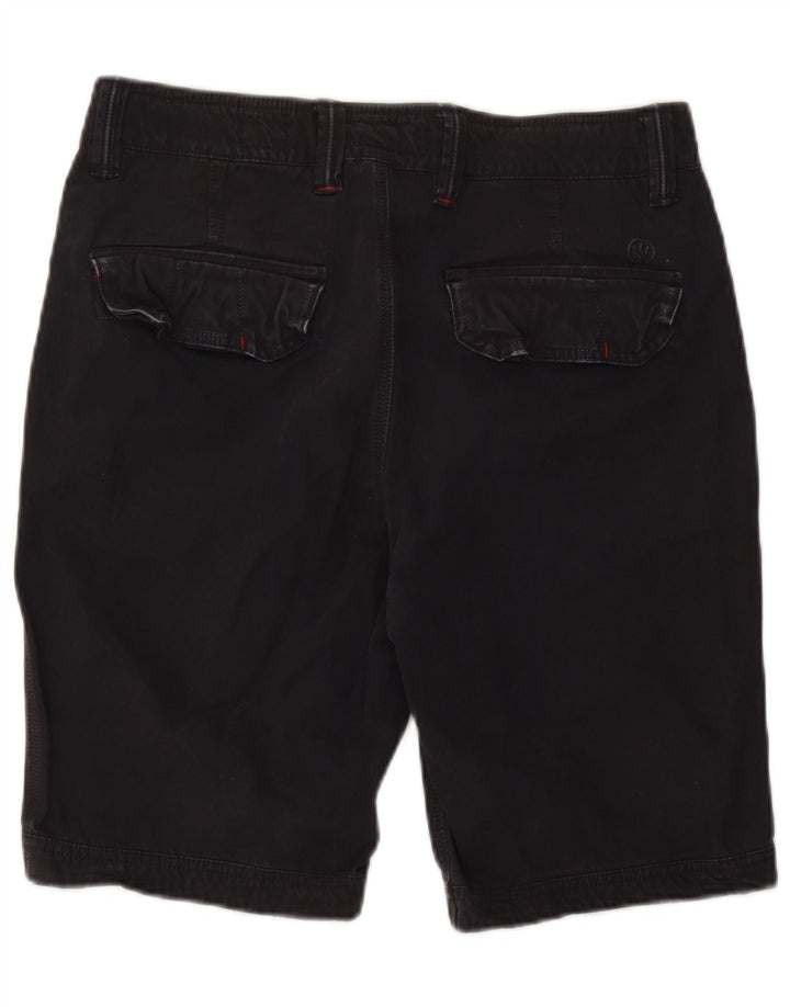 Fat Face Herre Chino Shorts W34 Stor Sort Bomuld