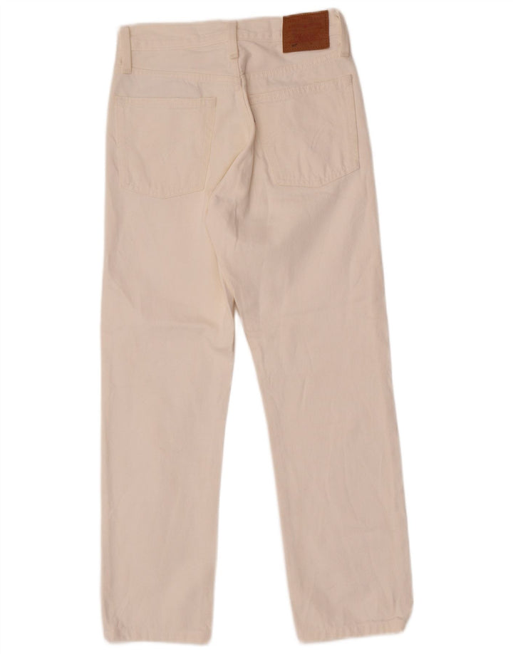 Levi's Dame 501 Straight Jeans W26 L26 Hvid