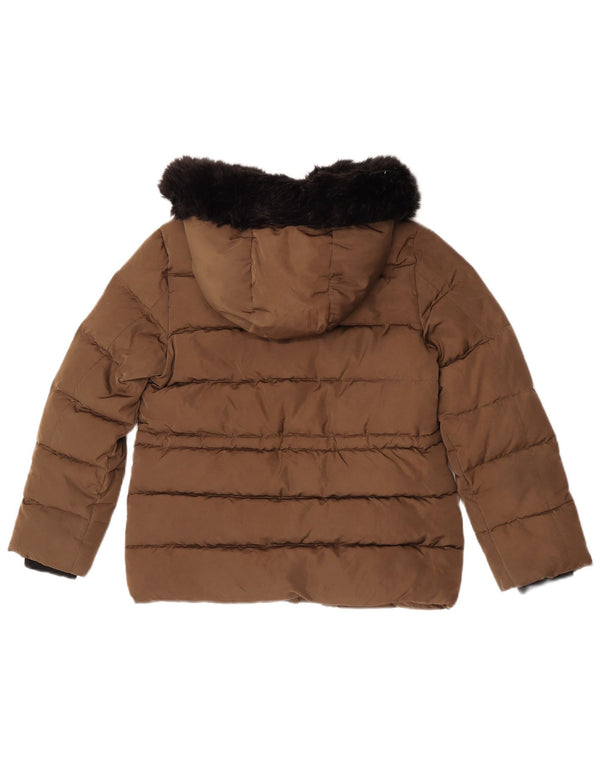 Zara Pige Polstret Hættejakke 11-12 år Beige