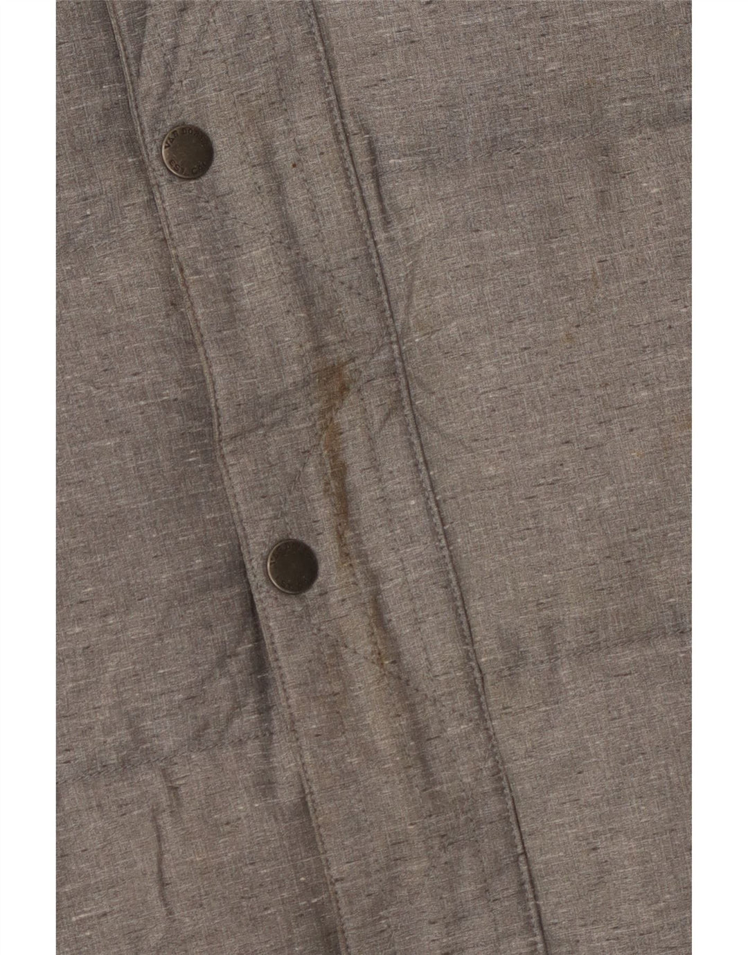 VANS Herre hættepolstret jakke UK 38 Medium Grey Nylon