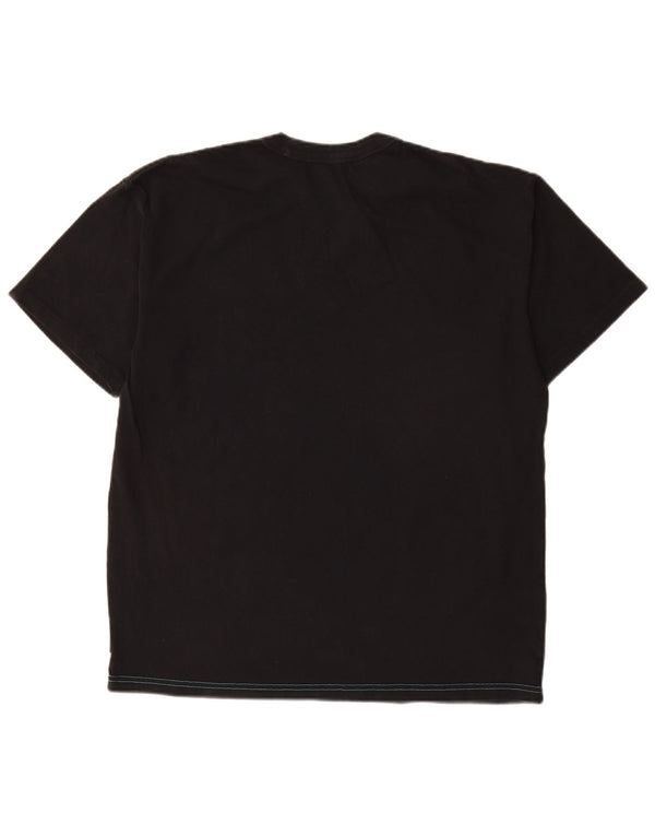 Nike T-shirt top mellem sort bomuld til mænd