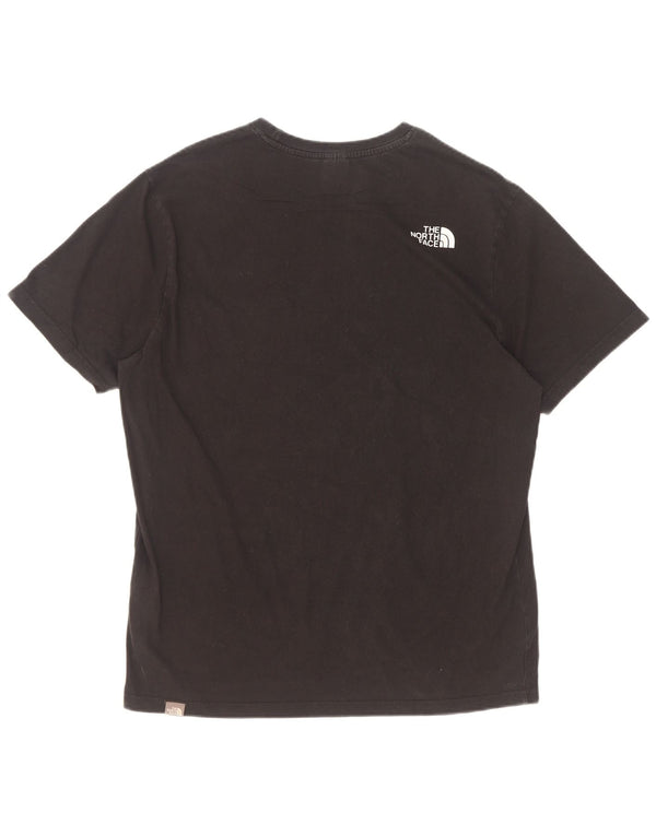 The North Face Herre T-Shirt Top Stor Sort Bomuld
