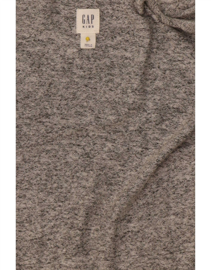 Gap Girls Open Cardigan Sweater 8-9 år Medium Grey Rayon