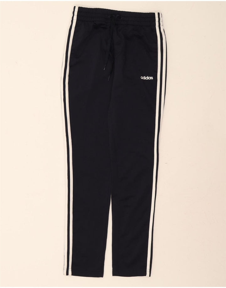 ADIDAS Womens Tracksuit Trousers UK 4/6 XS Navy Blue Polyester Vintage Adidas and Second-Hand Adidas from Messina Hembry 